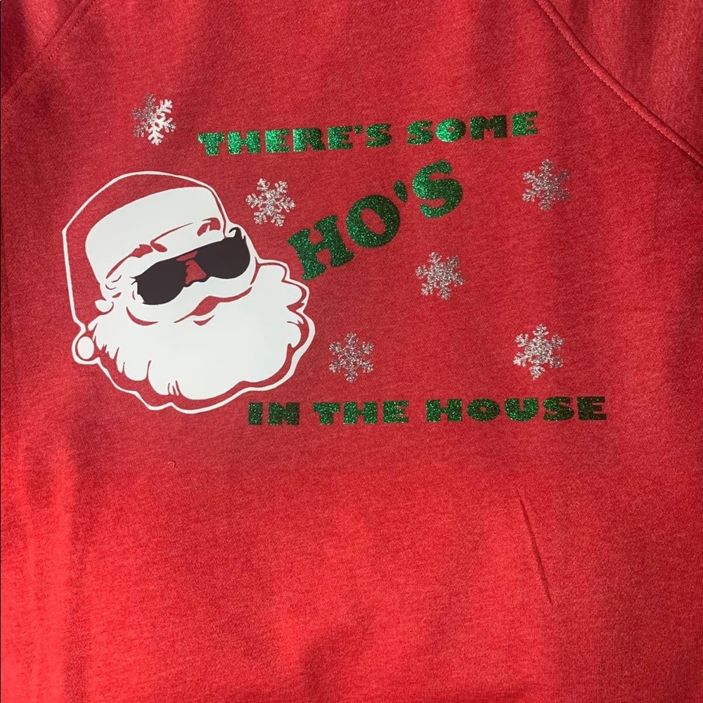Funny Red Santa Sweatshirt